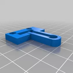 Servo Mount for endstop 3 power wire