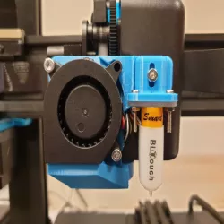 Sidewinder X1 Waggster Mod BLTouch with improved Fan Duct 