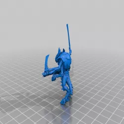 Space Bug Warrior Alternate Gun