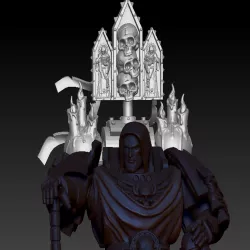 Space Marine Reliquary Backpack (unscaled)