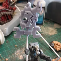 Space Ork/Orc Banner Top