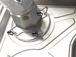 stopfen for gas cooker Pössl summit 600 Plus