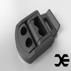 Sturdy print-in-place draw latch