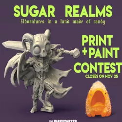 Sugar Realms - Print and Paint Contest