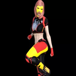 Super heroine Figure