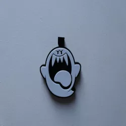 Super Mario Ghost Pendant