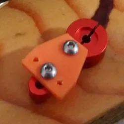 Tamiya CW-01 servo horn adapter