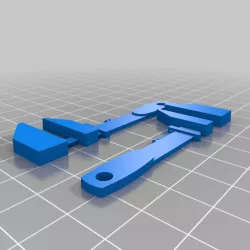 Tf2 wrench keychain