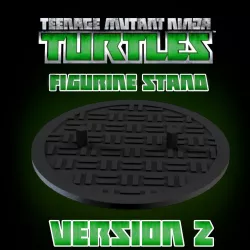 TMNT 2012 Figurine Stand Version 2
