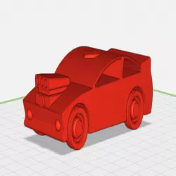 Toy Car moving tires