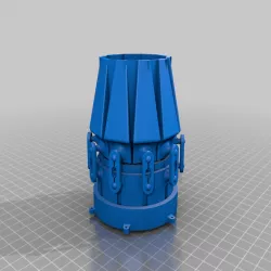 Variable-area EDF nozzle (50mm version)