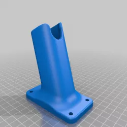 Washdown Hose Holster for Milling Machine