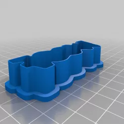 Woof cookie cutter