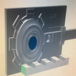 Working Fallout Vault Door (WIP)