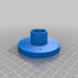 3/4 Threaded PVC Flange