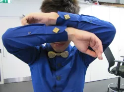 3D Printed Bow Tie and Button Cover