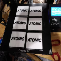 ATOMIC Mahjong Card (filament color change)