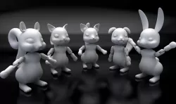 Baby Animal Figures - Set of 5