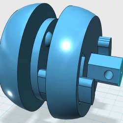 ball joint with inner lock balls
