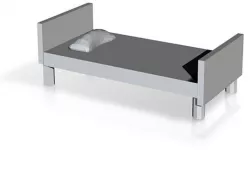 bed model as stl