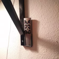 Bed remote holder