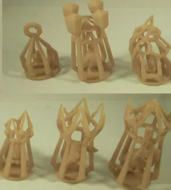 Bird Cage Chess Set