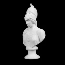 Bust of Minerva at The Vatican Museums, Vatican City