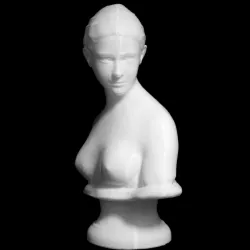 Bust of The Greek Slave at The Amon Carter Museum in Fort Worth, Texas