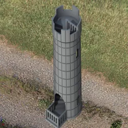Castle Dice Tower 28mm