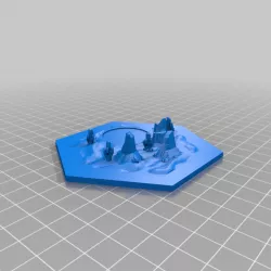 Catan Desert Hex