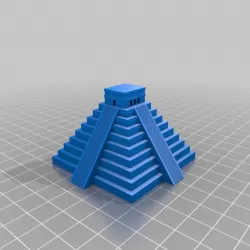 Chichen Itza Scale Model