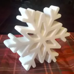 Christmas Snowflake Stand-Up Soap Mold