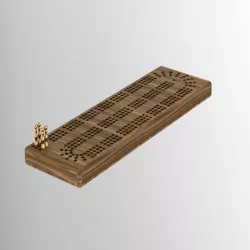 Cribbage Board & Pegs