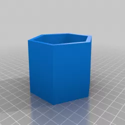 Cyclohexane Flower Pot