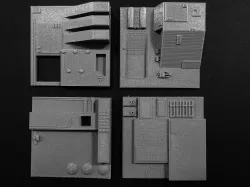 Death Star Tiles set 4 & 5