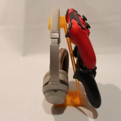 Desktop Minimalist Controller and Headset Stand