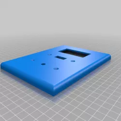 Dimmer Toggle Rocker Cover Plate