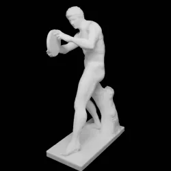 Discus Thrower at The Fine Arts Museum of Brussels, Belgium