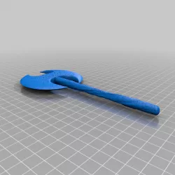 Double Sided Viking Battle Axe