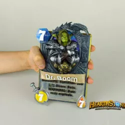 Dr. Boom Card from Hearthstone