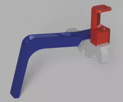 Ender3 Front Nozzle mount for C270 webcam