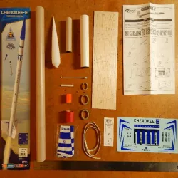 Estes Cherokee-E model rocket (kit #2408)