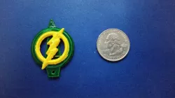 Flash and Arrow Keychain