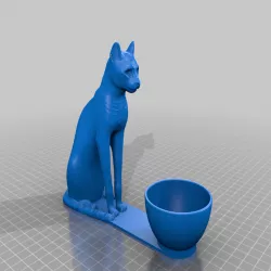 Gayer-Anderson Cat Egg cup/ Jewellery holder