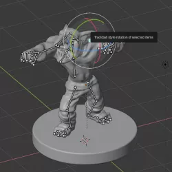 Goblin Monk + Rigged Version for Blender 