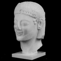 Head of The Rampin Rider at The Réunion des Musées Nationaux, Paris