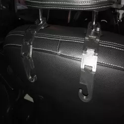 hooks at head rest
