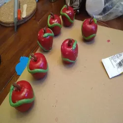 Jesse Tree Ornament: Apple & Snake