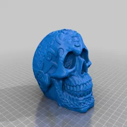 Kapala Carved skull