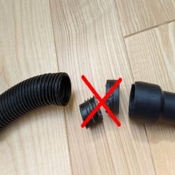 STL file DUST HOSE ADAPTER FOR MIRKA DEROS - SHOP VAC KARCHER Pro NT200  🌬️・3D printable model to download・Cults